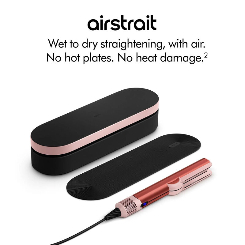 Dyson Airstrait™ in Strawberry Bronze & Blush Pink image number 2